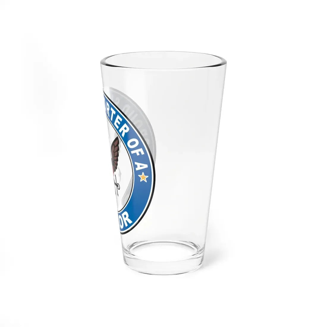 Proud Supporter of a Sailor (U.S. Navy) Pint Glass 16oz - Go Mug Yourself
