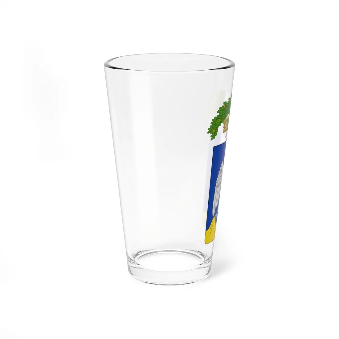 Provincia dellAquila-Stemma (Italy) (Coat of Arms) Pint Glass 16oz - Go Mug Yourself