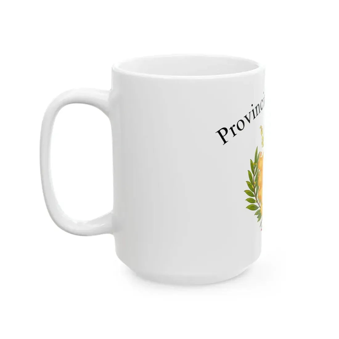 Provincia di Cosenza-Bandiera (Italy) White Coffee Mug - Go Mug Yourself