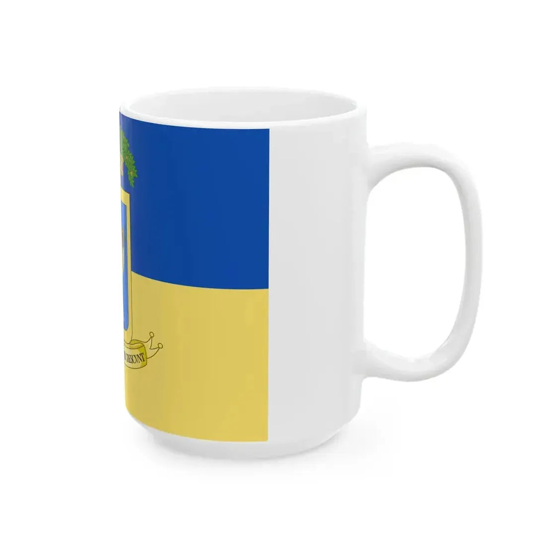 Provincia di Pordenone-Bandiera (Italy) White Coffee Mug - Go Mug Yourself