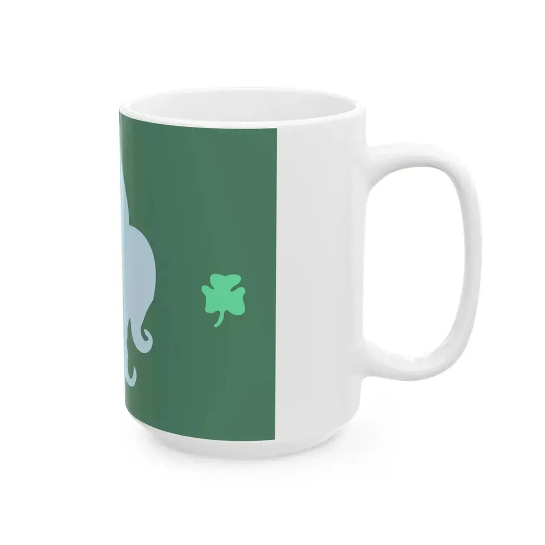 Provisional Government of Saskatchewan flag (Canada) White Coffee Mug - Go Mug Yourself