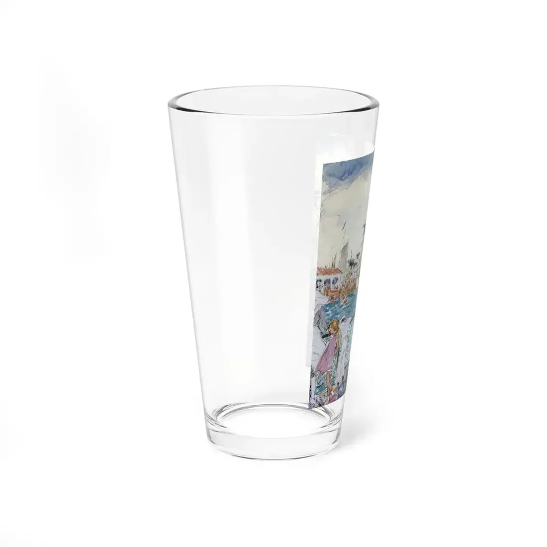 Prudence to the Winds, Ladies' Home Journal, August 1933 (Magazine Illustration) Pint Glass 16oz - Go Mug Yourself