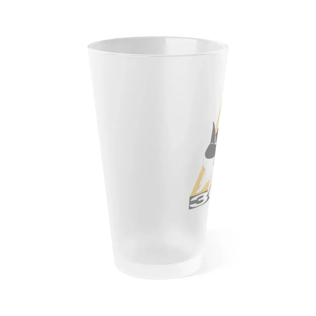 PSU 307 (U.S. Coast Guard) Frosted Pint Glass 16oz - Go Mug Yourself