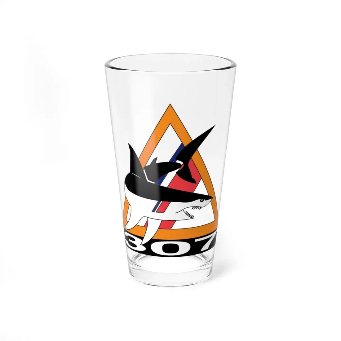 PSU 307 (U.S. Coast Guard) Pint Glass 16oz 16oz - Go Mug Yourself
