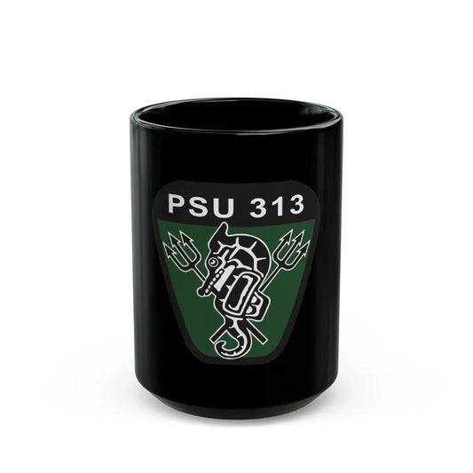 PSU 313 (U.S. Coast Guard) Black Coffee Mug 15oz - Go Mug Yourself