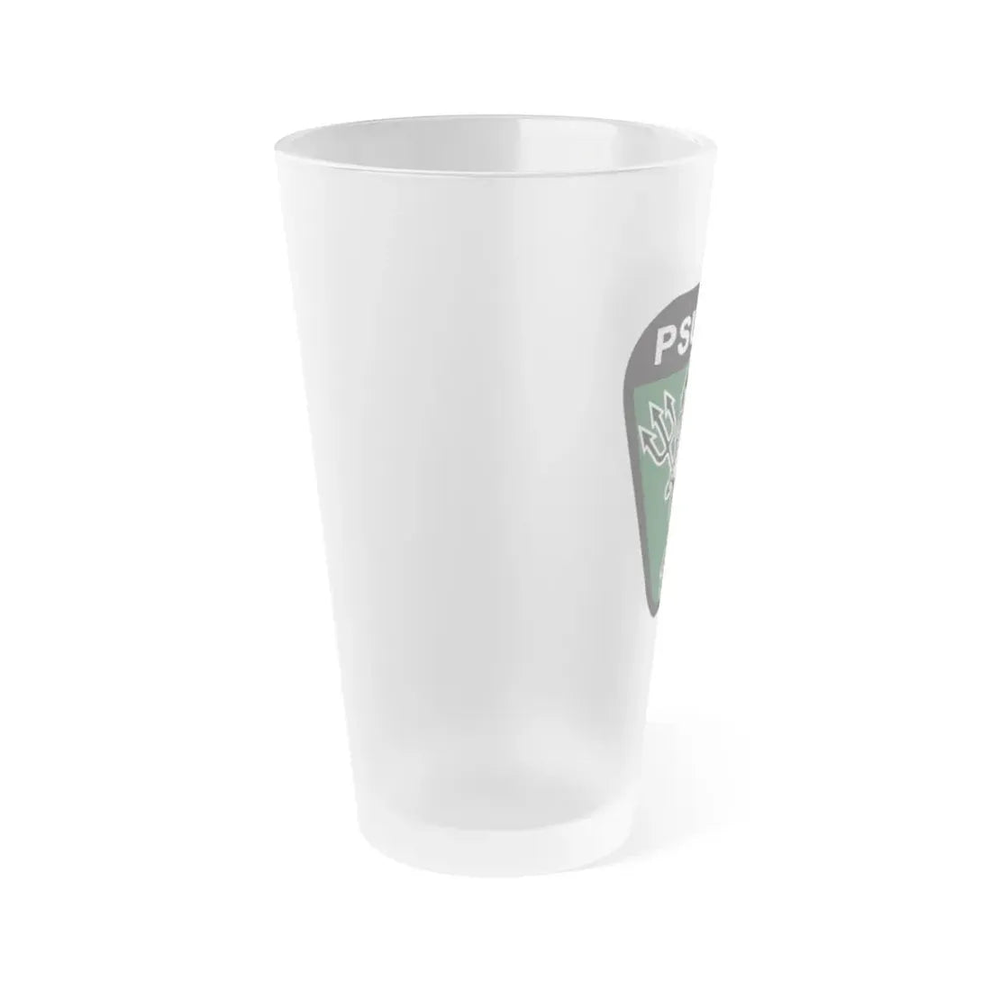 PSU 313 (U.S. Coast Guard) Frosted Pint Glass 16oz - Go Mug Yourself
