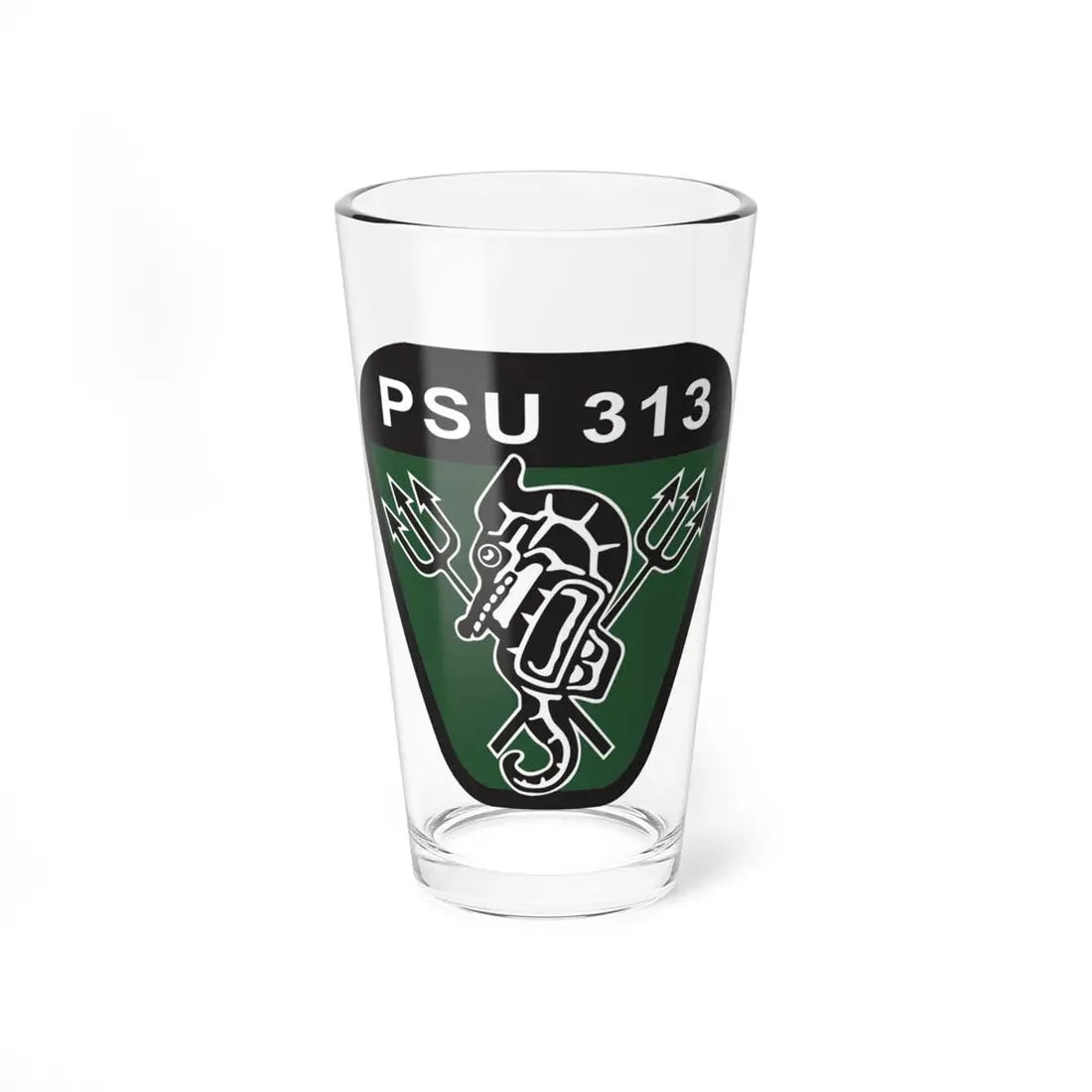 PSU 313 (U.S. Coast Guard) Pint Glass 16oz 16oz - Go Mug Yourself
