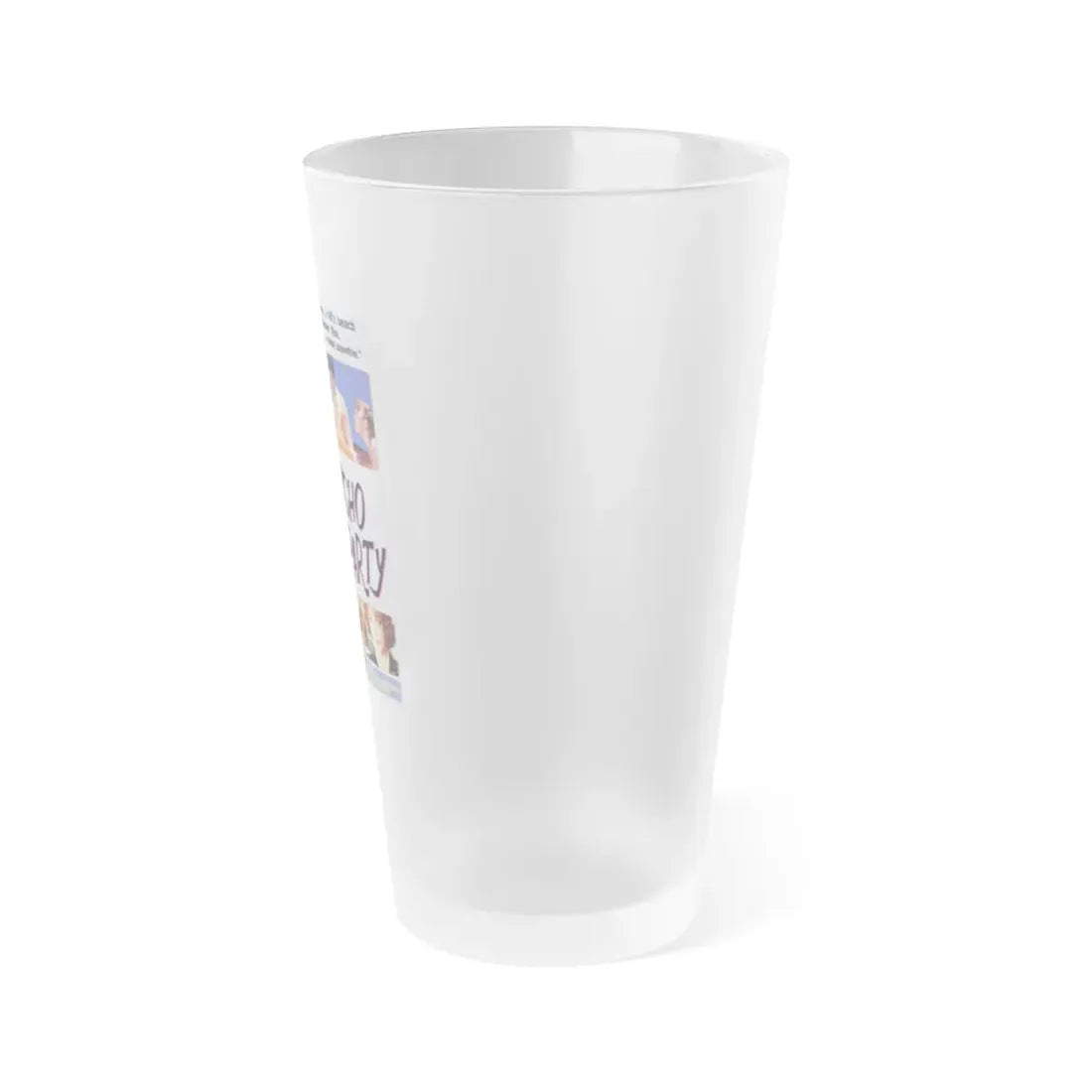 PSYCHO BEACH PARTY 2000 Movie Poster - Frosted Pint Glass 16oz - Go Mug Yourself