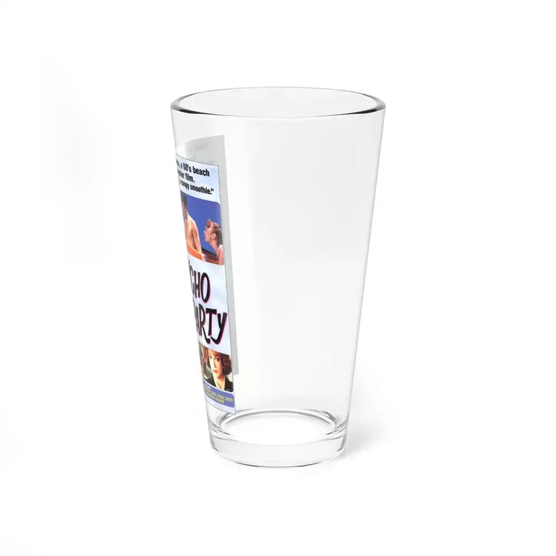 PSYCHO BEACH PARTY 2000 Movie Poster - Pint Glass 16oz - Go Mug Yourself