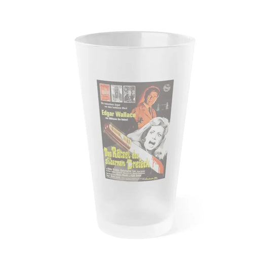 PSYCHO CIRCUS (GERMAN) 1966 Movie Poster - Frosted Pint Glass 16oz 16oz Frosted - Go Mug Yourself