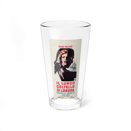 PSYCHO CIRCUS (ITALIAN) 1966 Movie Poster - Pint Glass 16oz 16oz - Go Mug Yourself