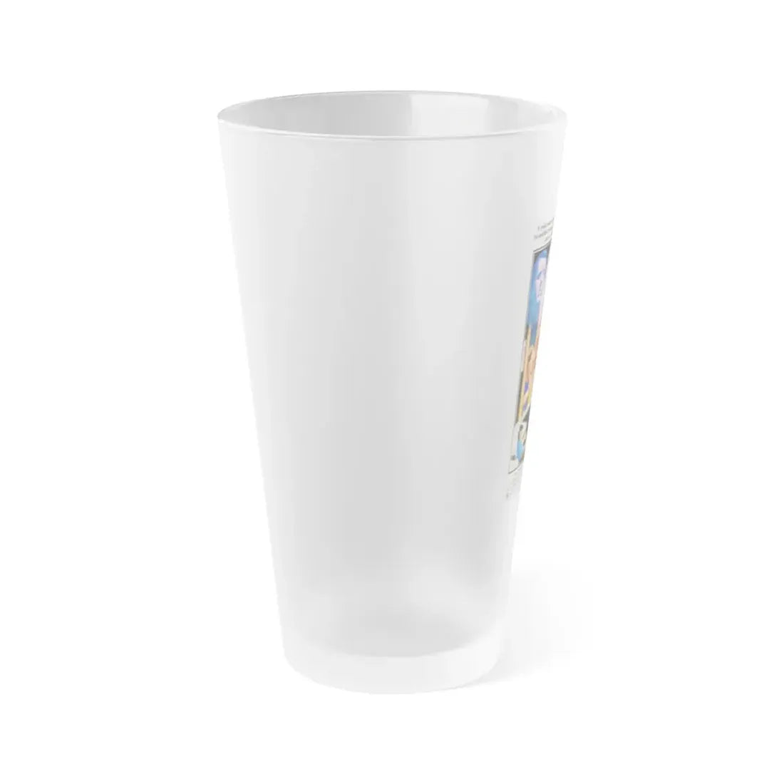 PSYCHO FROM TEXAS (WHEELER) 1975 Movie Poster - Frosted Pint Glass 16oz - Go Mug Yourself