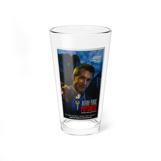 PSYCHO III 1986 Movie Poster - Pint Glass 16oz 16oz - Go Mug Yourself