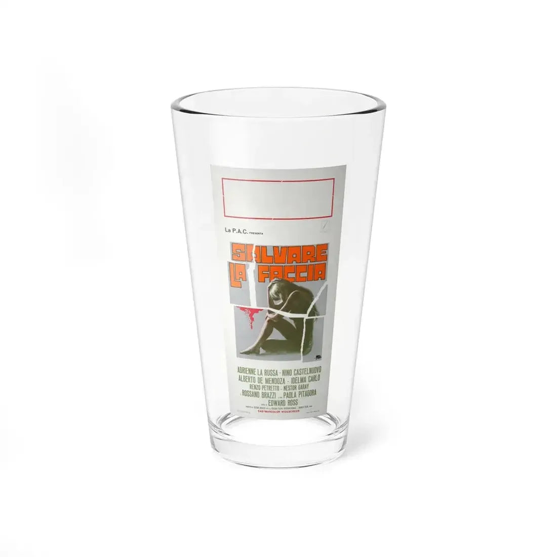 PSYCHOUT FOR MURDER 1969 Movie Poster - Pint Glass 16oz 16oz - Go Mug Yourself