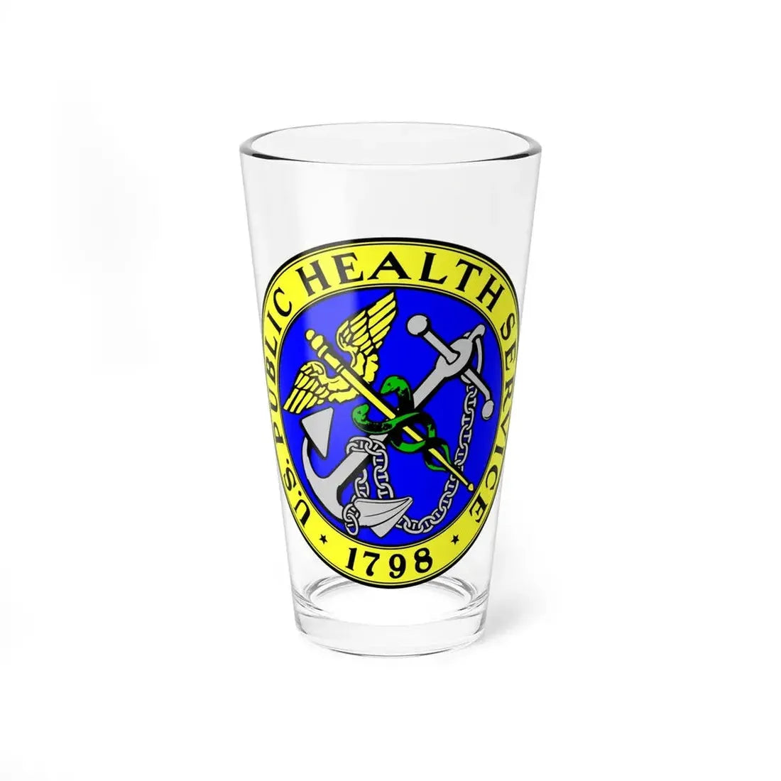 Public Health Service - Pint Glass 16oz 16oz - Go Mug Yourself