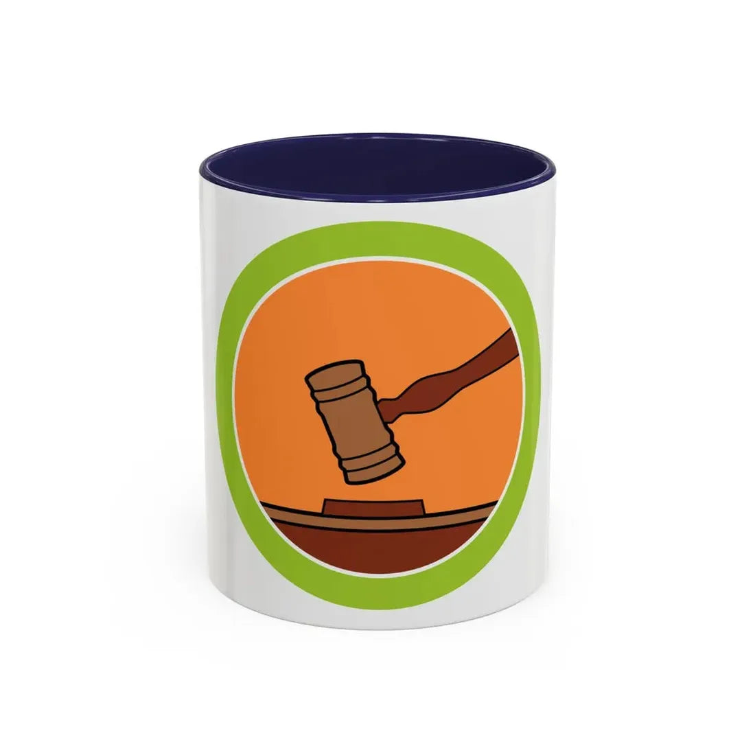 Public Speaking (Boy Scout Merit Badge) Accent Coffee Mug 11oz Navy - Go Mug Yourself