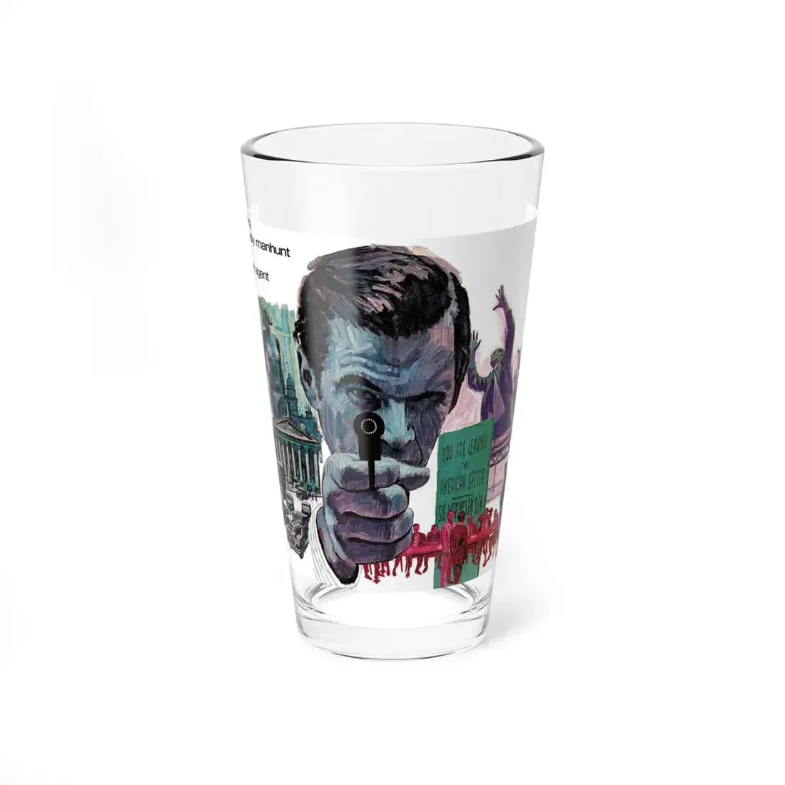 Publication unknown (1) (Magazine Illustration) Pint Glass 16oz 16oz - Go Mug Yourself
