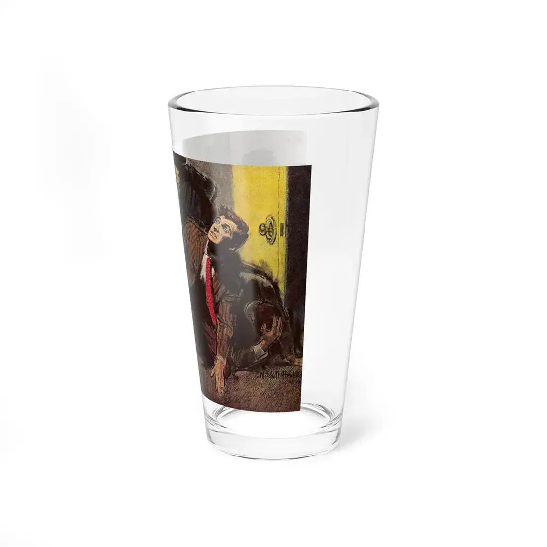Publication unknown (2) (Magazine Illustration) Pint Glass 16oz - Go Mug Yourself