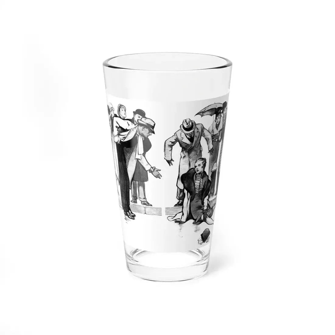 Pul-lease! Lawyer Sue, Liberty magazine, January 19, 1935 (Magazine Illustration) Pint Glass 16oz 16oz - Go Mug Yourself