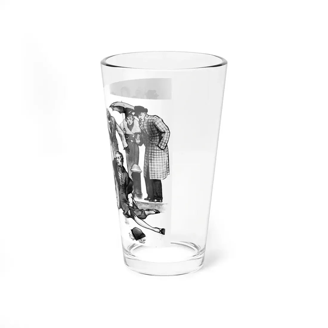 Pul-lease! Lawyer Sue, Liberty magazine, January 19, 1935 (Magazine Illustration) Pint Glass 16oz - Go Mug Yourself