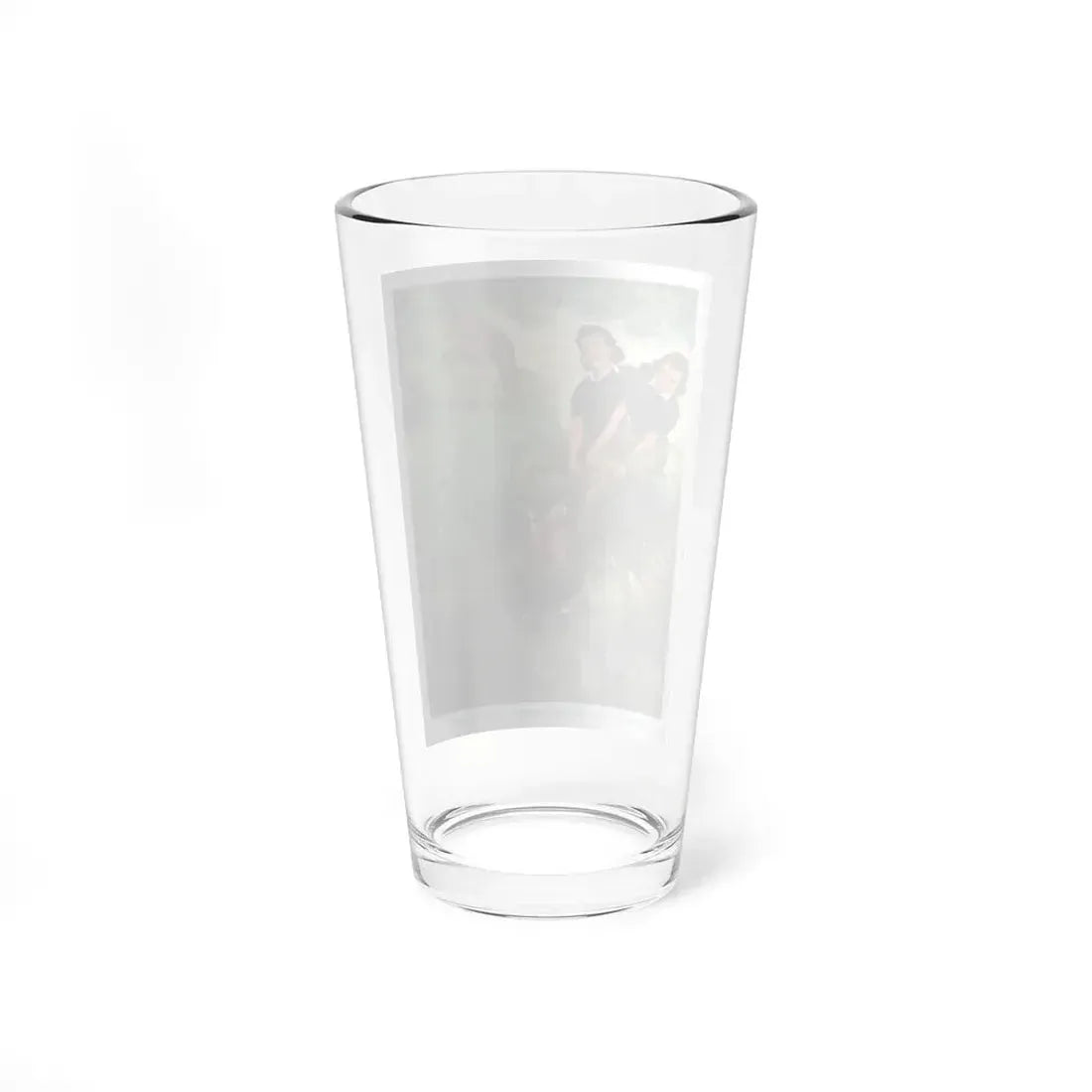 pull, jill, pull! cried laura, exerting all her strength (Magazine Illustration) Pint Glass 16oz - Go Mug Yourself