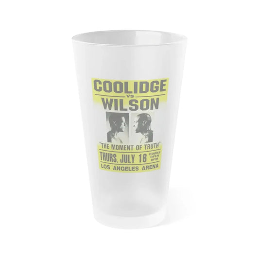 PULP FICTION (TEASER) 1994 Movie Poster - Frosted Pint Glass 16oz Default Title - Go Mug Yourself