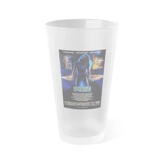 PULSE 1988 Movie Poster - Frosted Pint Glass 16oz Default Title - Go Mug Yourself