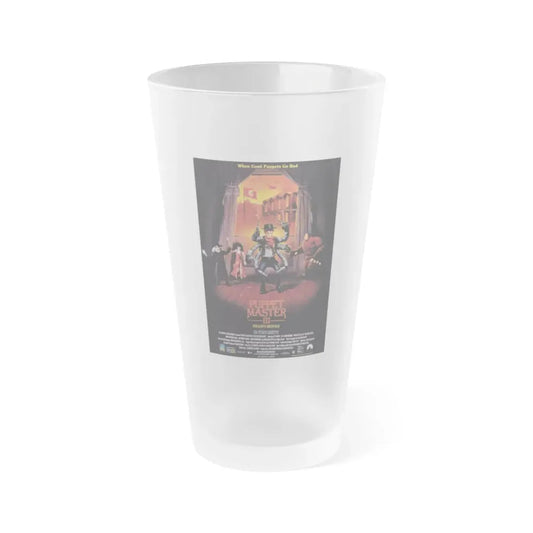 PUPPET MASTER III TOULON'S REVENGE 1991 Movie Poster - Frosted Pint Glass 16oz Default Title - Go Mug Yourself