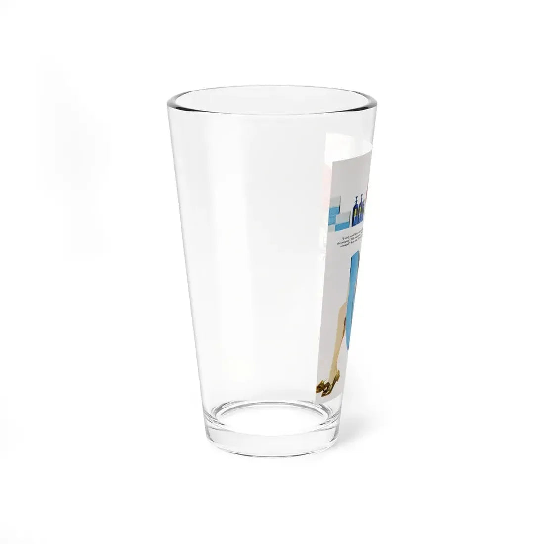 Pursuit, Redbook, April 1953 (Magazine Illustration) Pint Glass 16oz - Go Mug Yourself