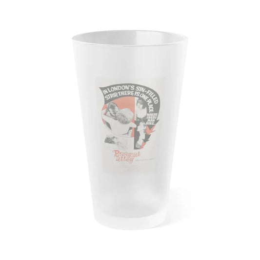 PUSSYCAT ALLEY 1965 Movie Poster - Frosted Pint Glass 16oz Default Title - Go Mug Yourself