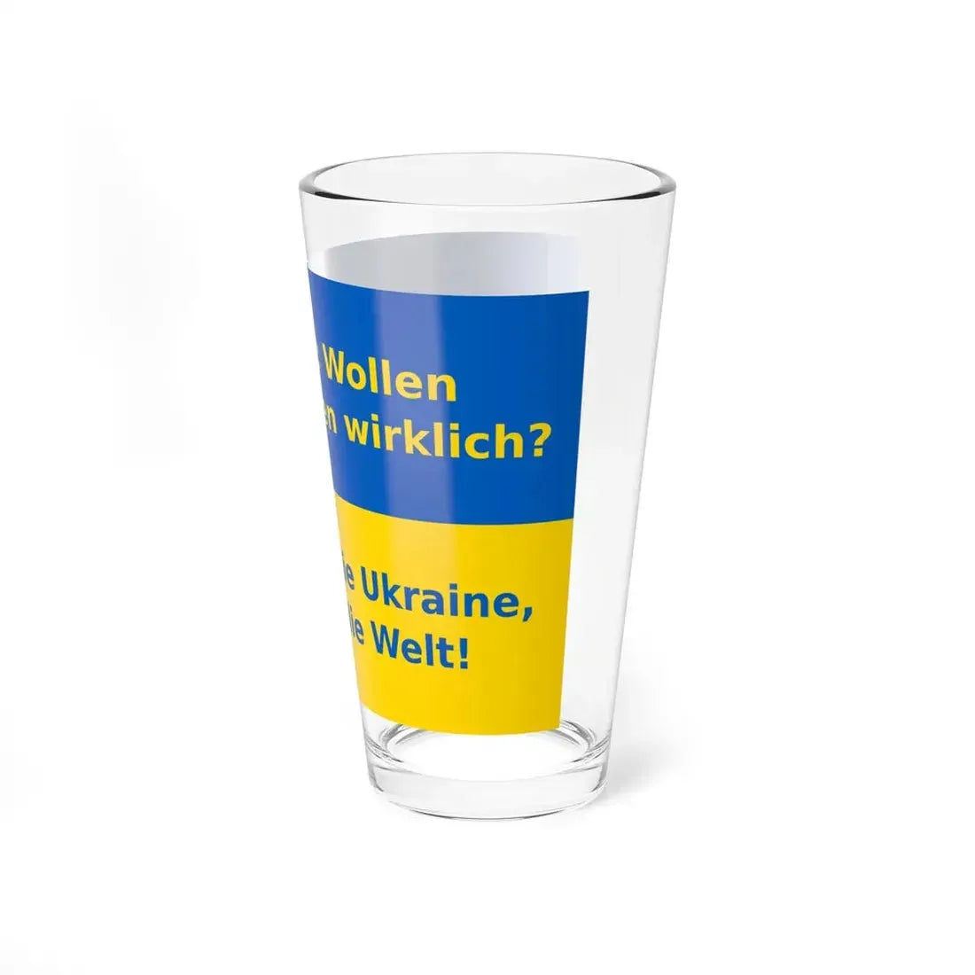 Putin Ukraine (Ukraine) Pint Glass 16oz - Go Mug Yourself