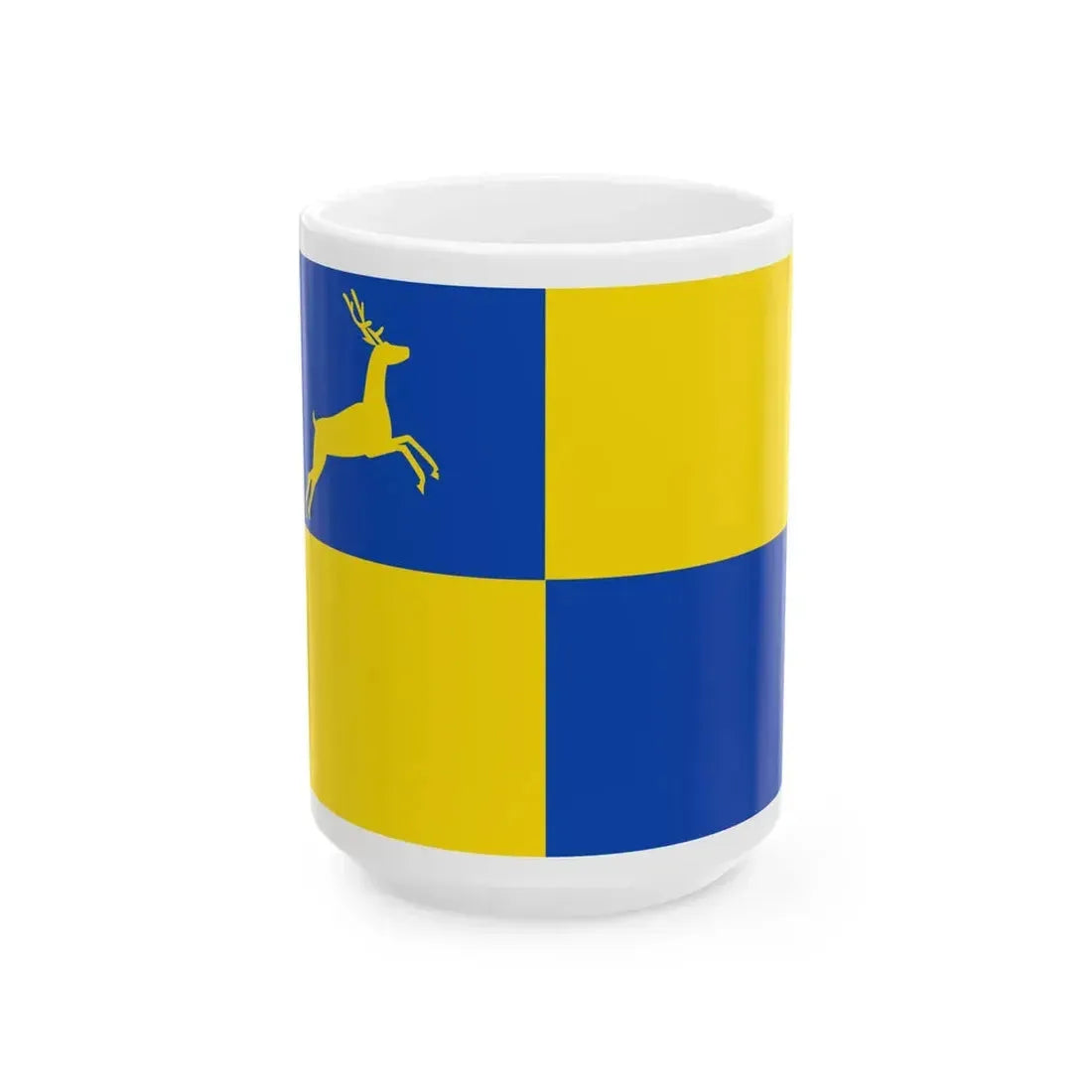 Putten vlag (Netherlands) White Coffee Mug 15oz - Go Mug Yourself