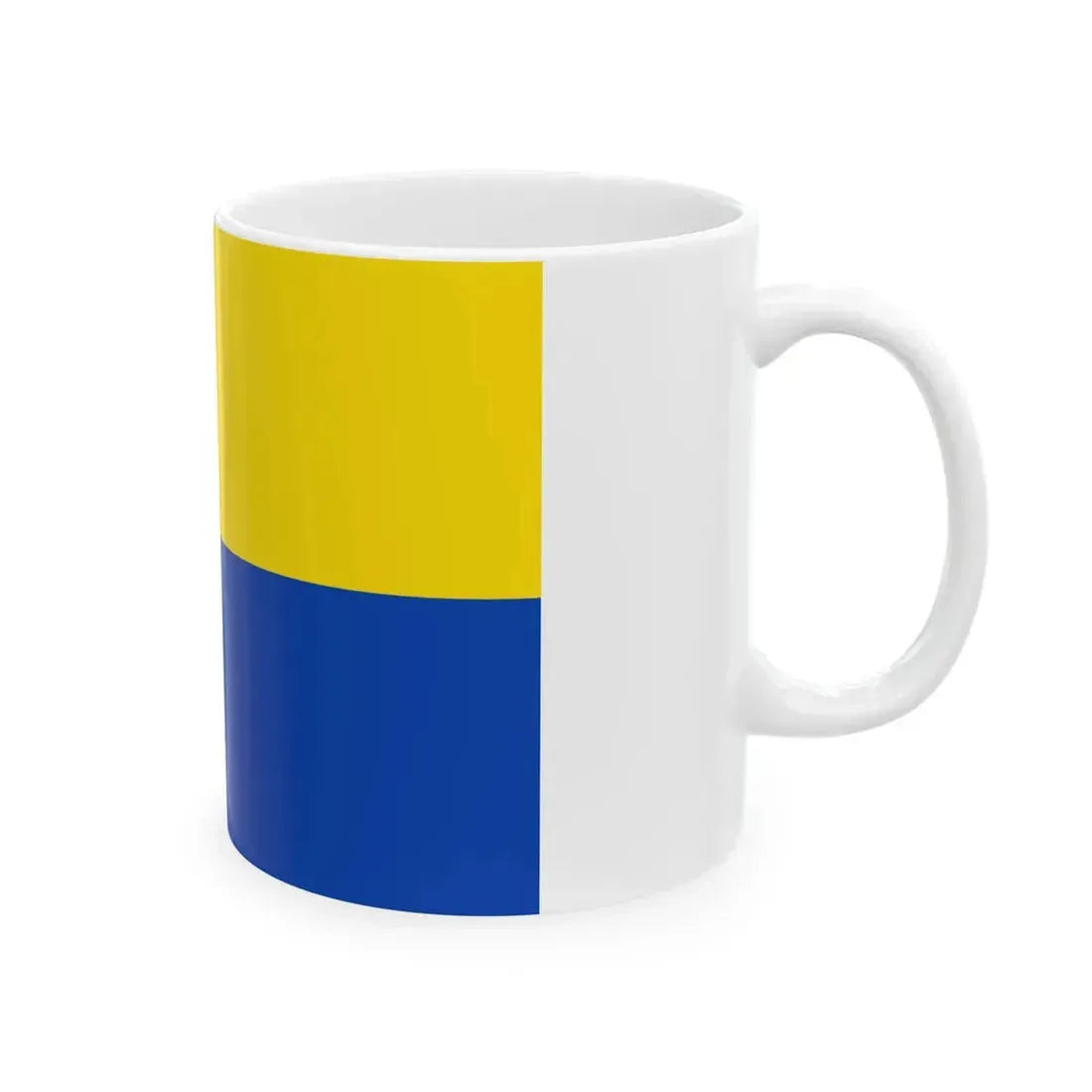 Putten vlag (Netherlands) White Coffee Mug - Go Mug Yourself