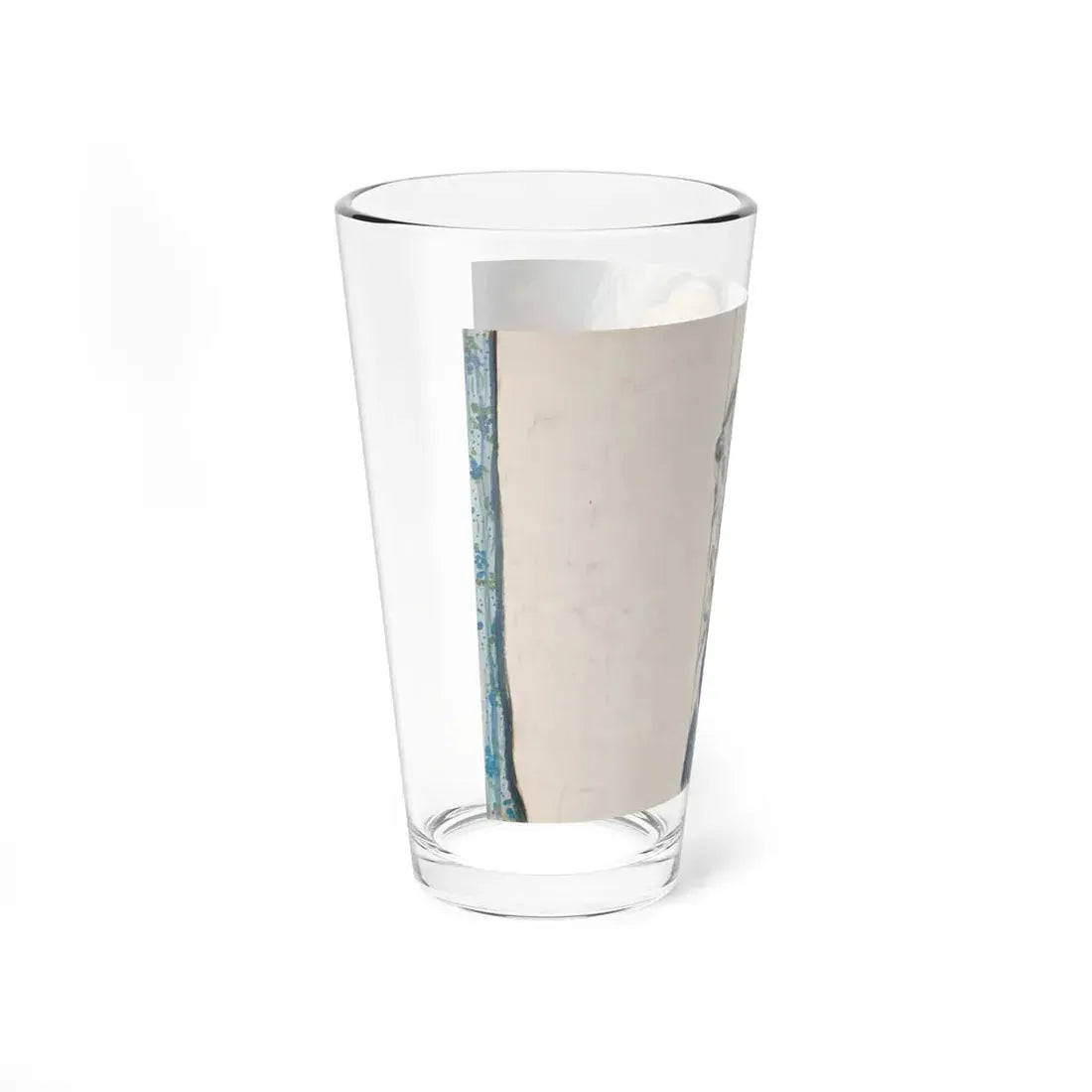 Putting on Her Make-Up, The American Weekly story illustration (Magazine Illustration) Pint Glass 16oz - Go Mug Yourself