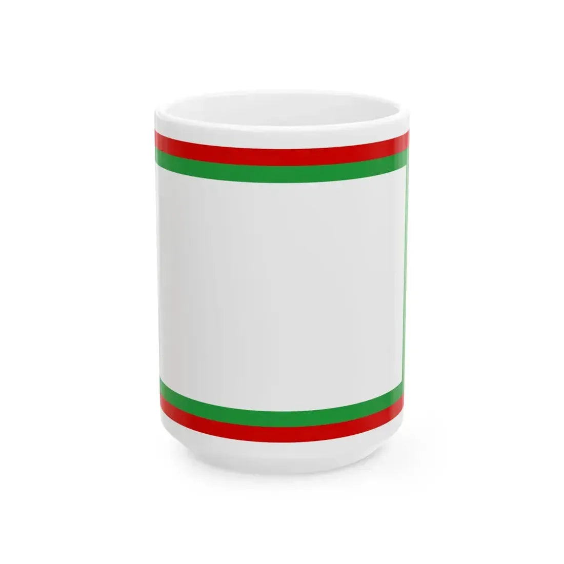 Qajar Civil Ensign (Iran) White Coffee Mug 15oz - Go Mug Yourself