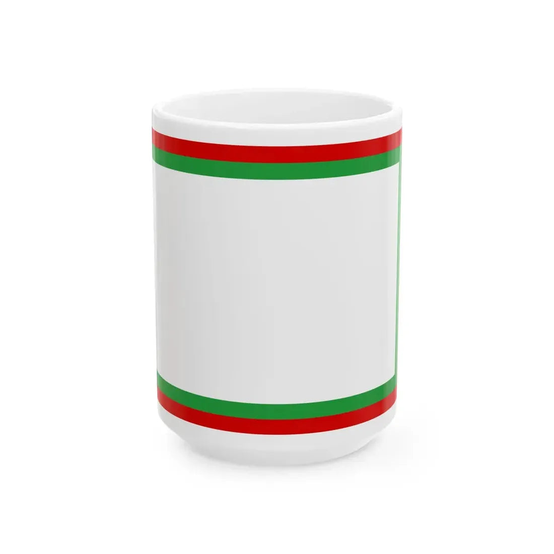 Qajar Civil Ensign (Iran) White Coffee Mug 15oz - Go Mug Yourself