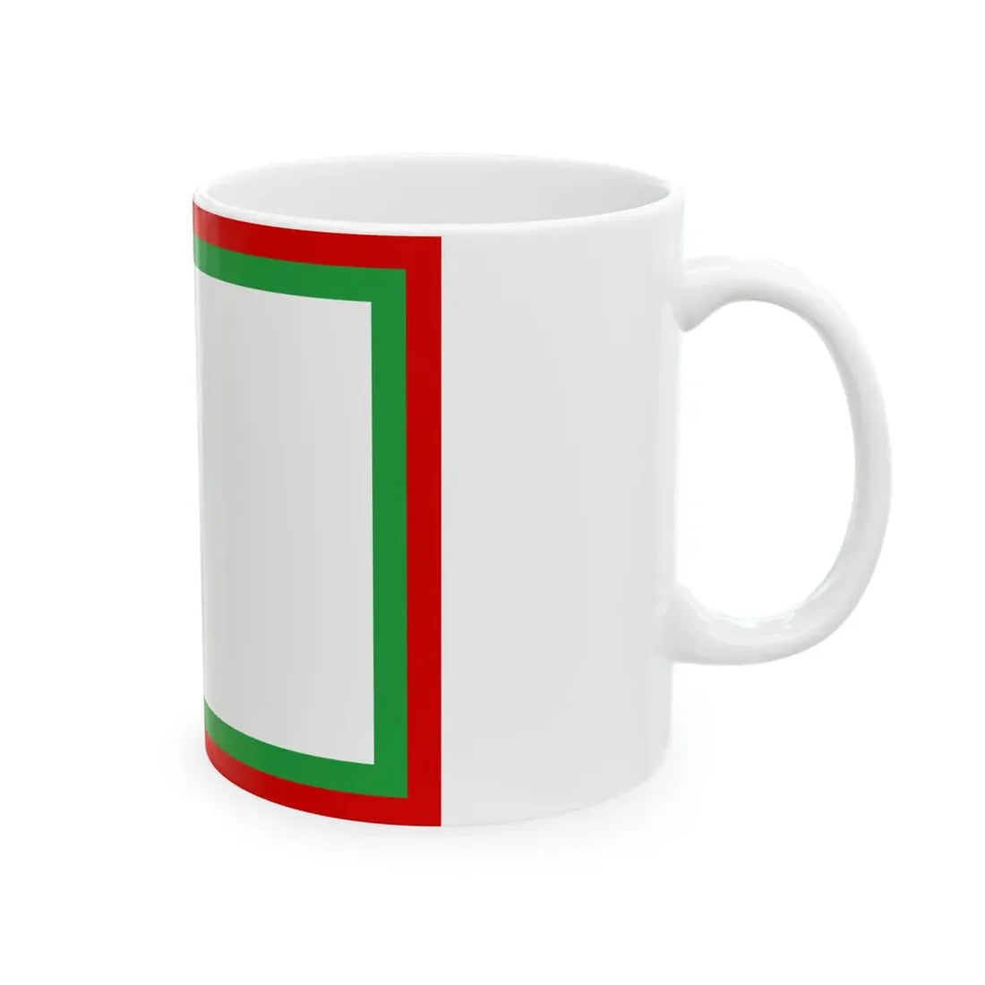 Qajar Civil Ensign (Iran) White Coffee Mug - Go Mug Yourself