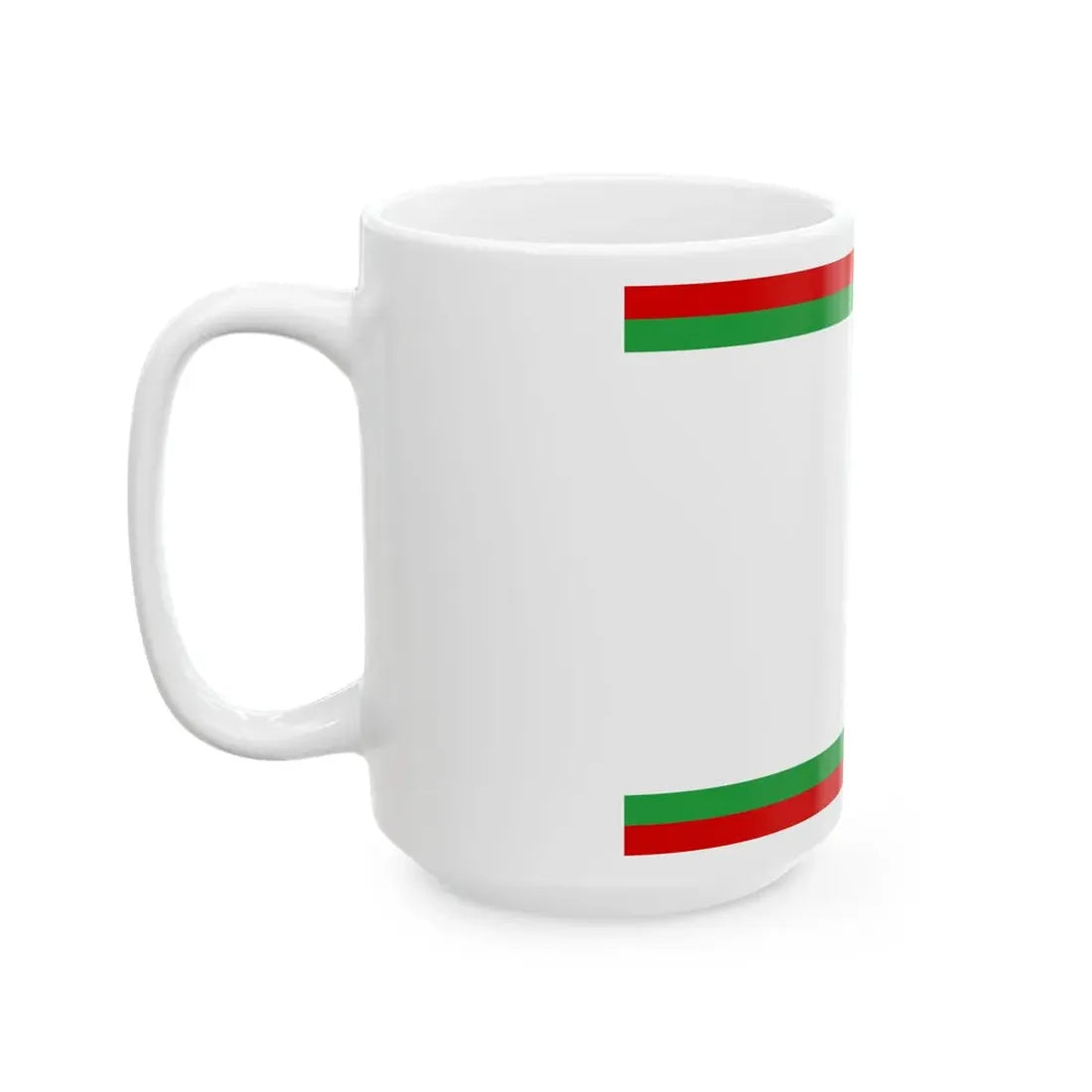 Qajar Civil Ensign (Iran) White Coffee Mug - Go Mug Yourself
