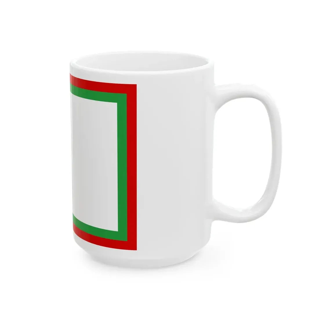 Qajar Civil Ensign (Iran) White Coffee Mug - Go Mug Yourself