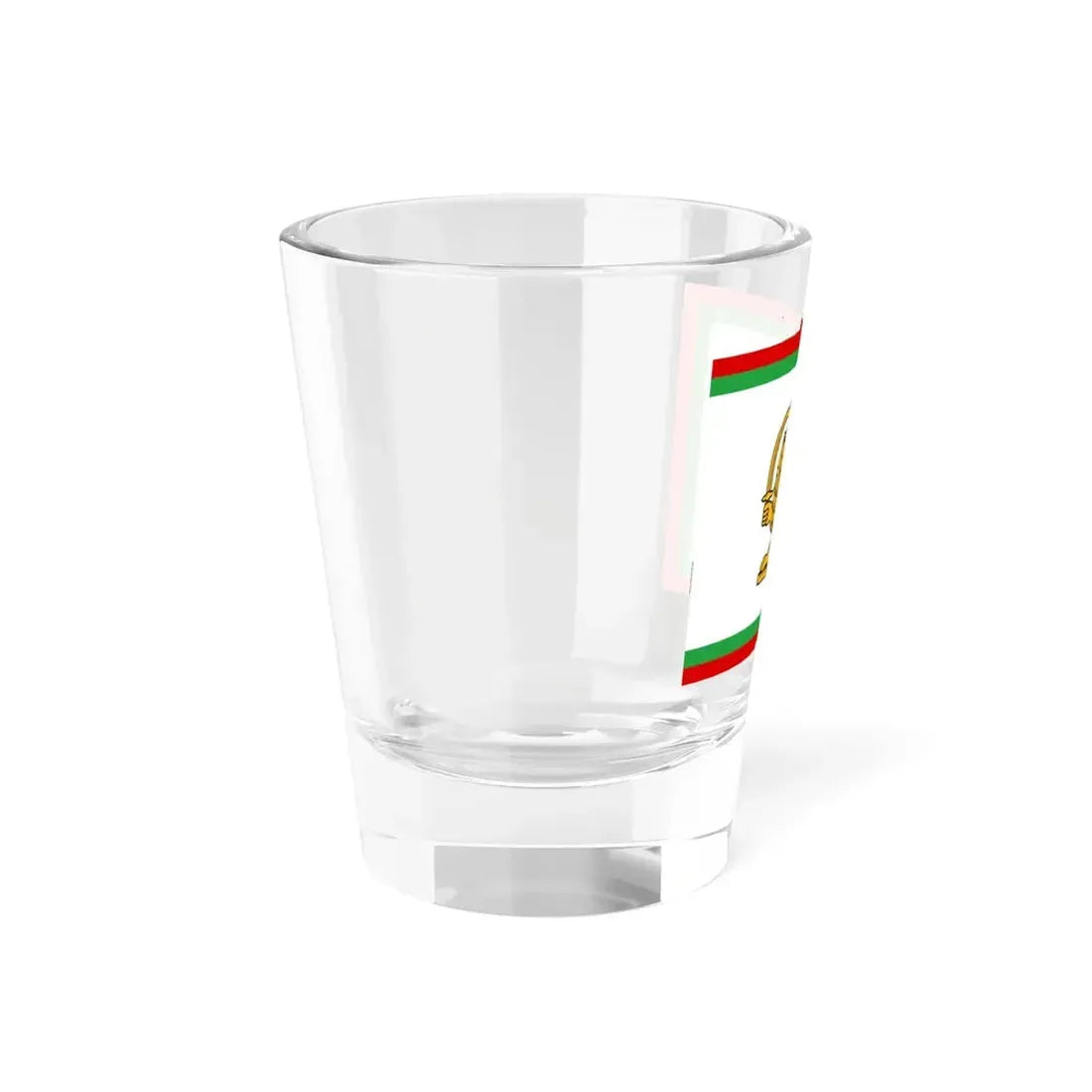 Qajar Naval Ensign (Iran) Shot Glass 1.5oz - Go Mug Yourself