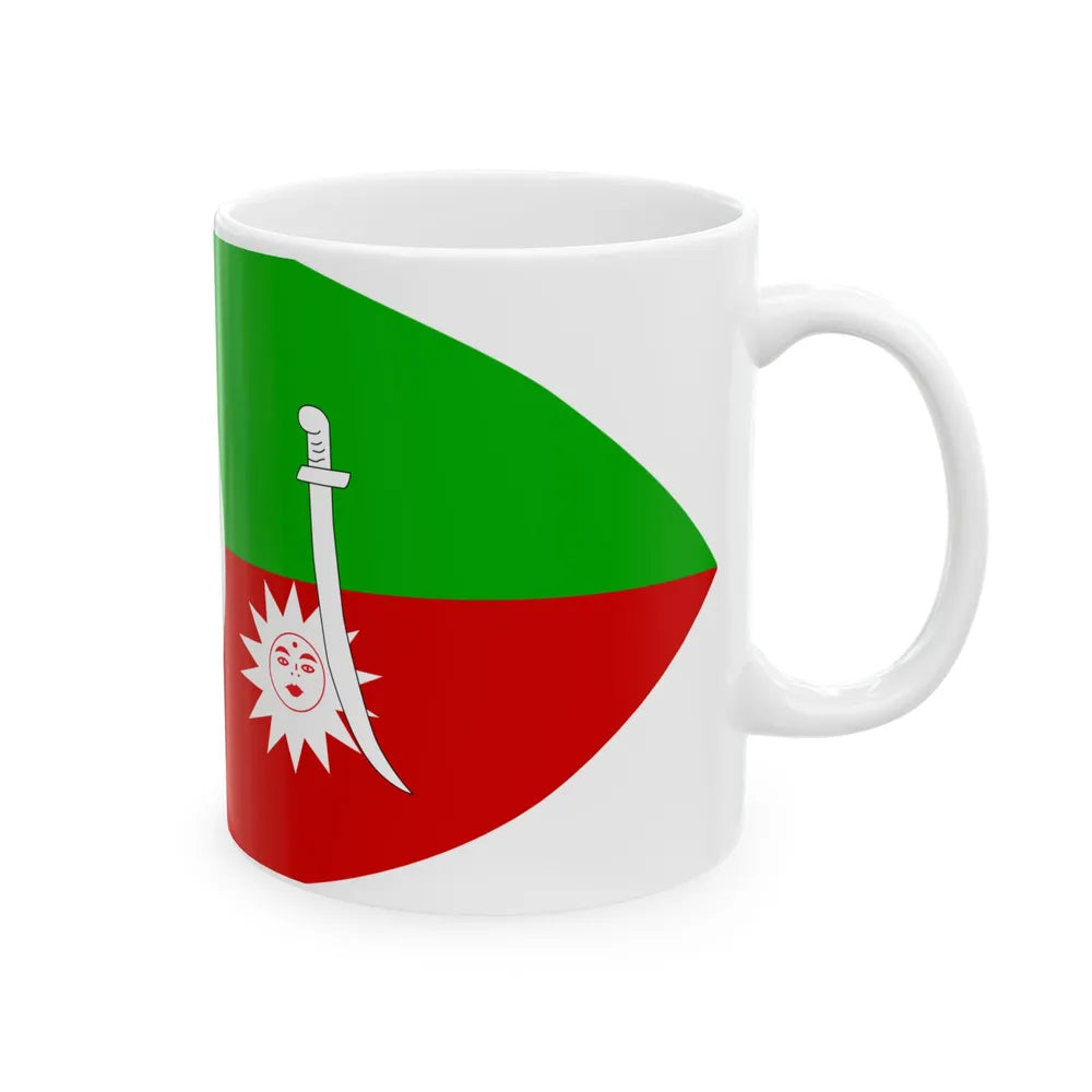 QalatFlag (India) White Coffee Mug - Go Mug Yourself