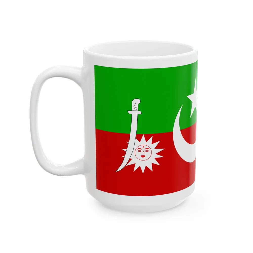 QalatFlag (India) White Coffee Mug - Go Mug Yourself
