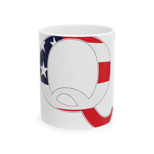 QAnon (United States) White Coffee Mug 11oz - Go Mug Yourself