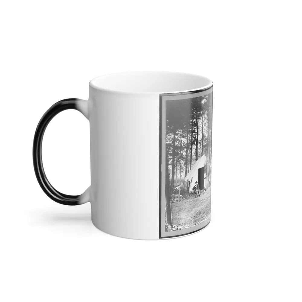 Quarters of Capt. Harry Clinton, Qt. Mst. Of Provost Marshal Dept., Brandy Station, Virginia (U.S. Civil War) Color Changing Coffee Mug 11oz-Go Mug Yourself