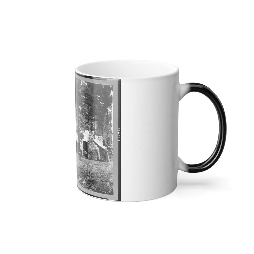 Quarters of Capt. Harry Clinton, Qt. Mst. Of Provost Marshal Dept., Brandy Station, Virginia (U.S. Civil War) Color Changing Coffee Mug 11oz-Go Mug Yourself