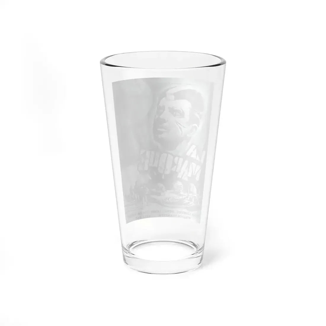 QUATERMASS II (FRENCH) 1957 Movie Poster - Pint Glass 16oz - Go Mug Yourself