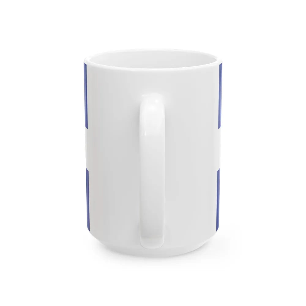 Quebec Weed Flag Var2 (Canada) White Coffee Mug - Go Mug Yourself
