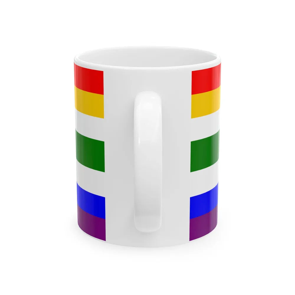 Quechuas flag (Argentina) White Coffee Mug - Go Mug Yourself
