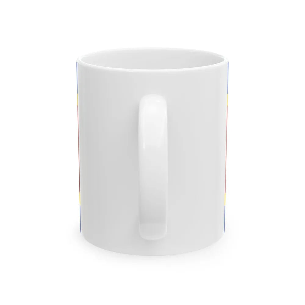 Queen Mother Standard of Eswatini (Eswatini) White Coffee Mug - Go Mug Yourself