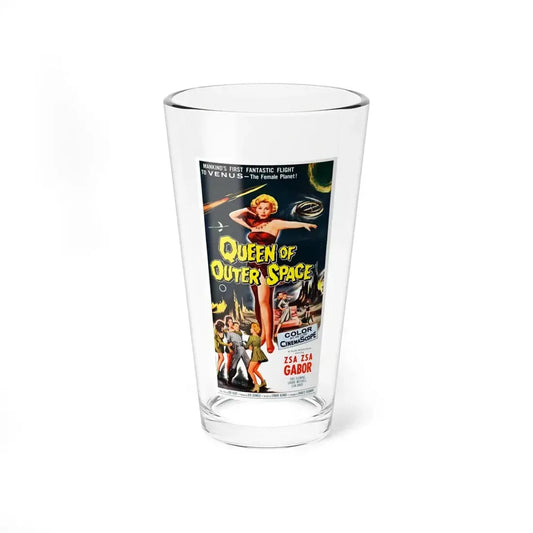 QUEEN OF OUTER SPACE (3) 1958 Movie Poster - Pint Glass 16oz 16oz - Go Mug Yourself